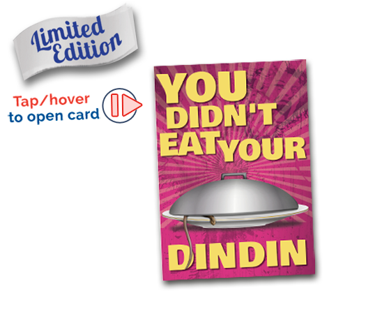 Whatever Happened To Baby Jane? Interactive Card Front £3.99